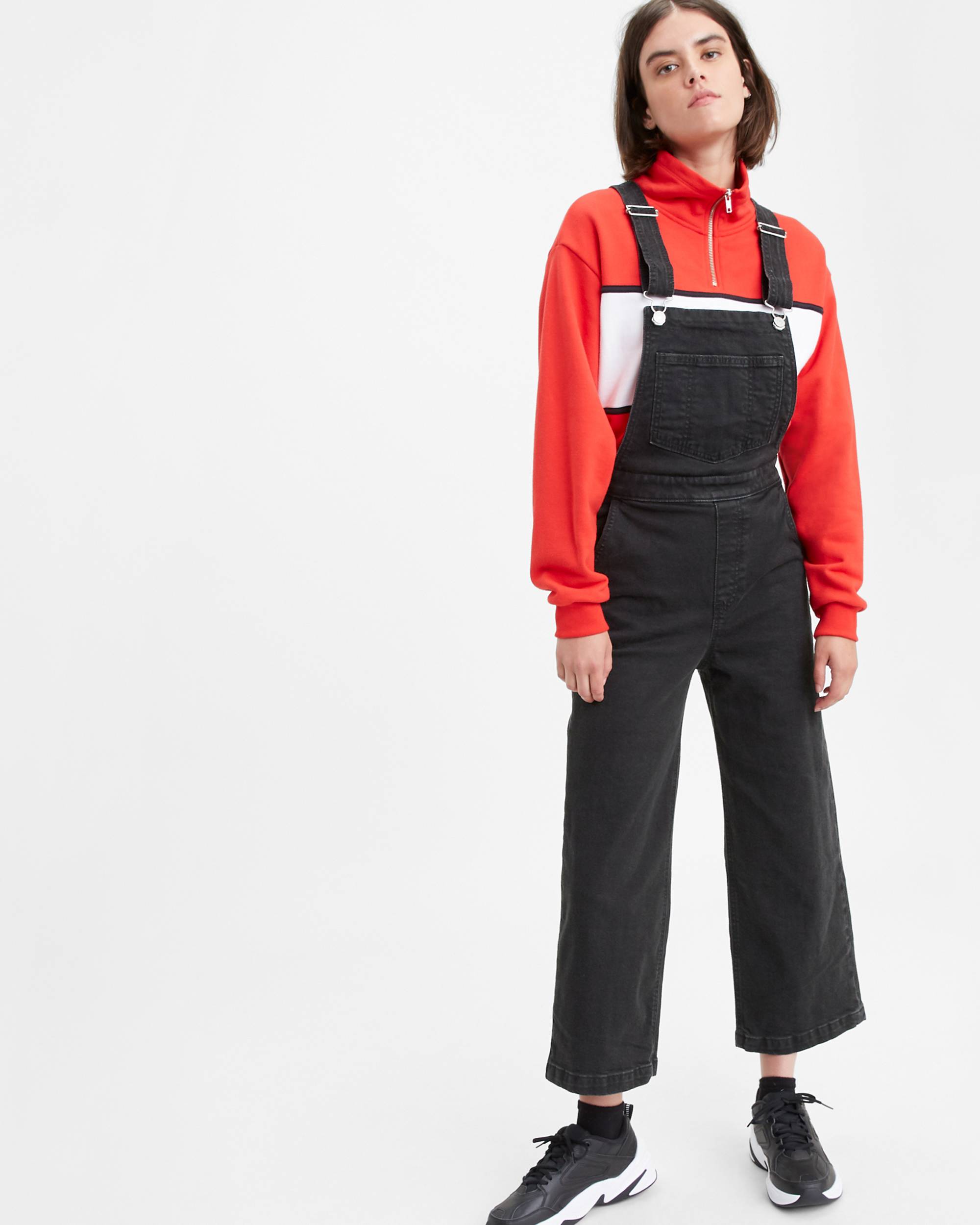 Ribcage Wide Leg Overalls 3