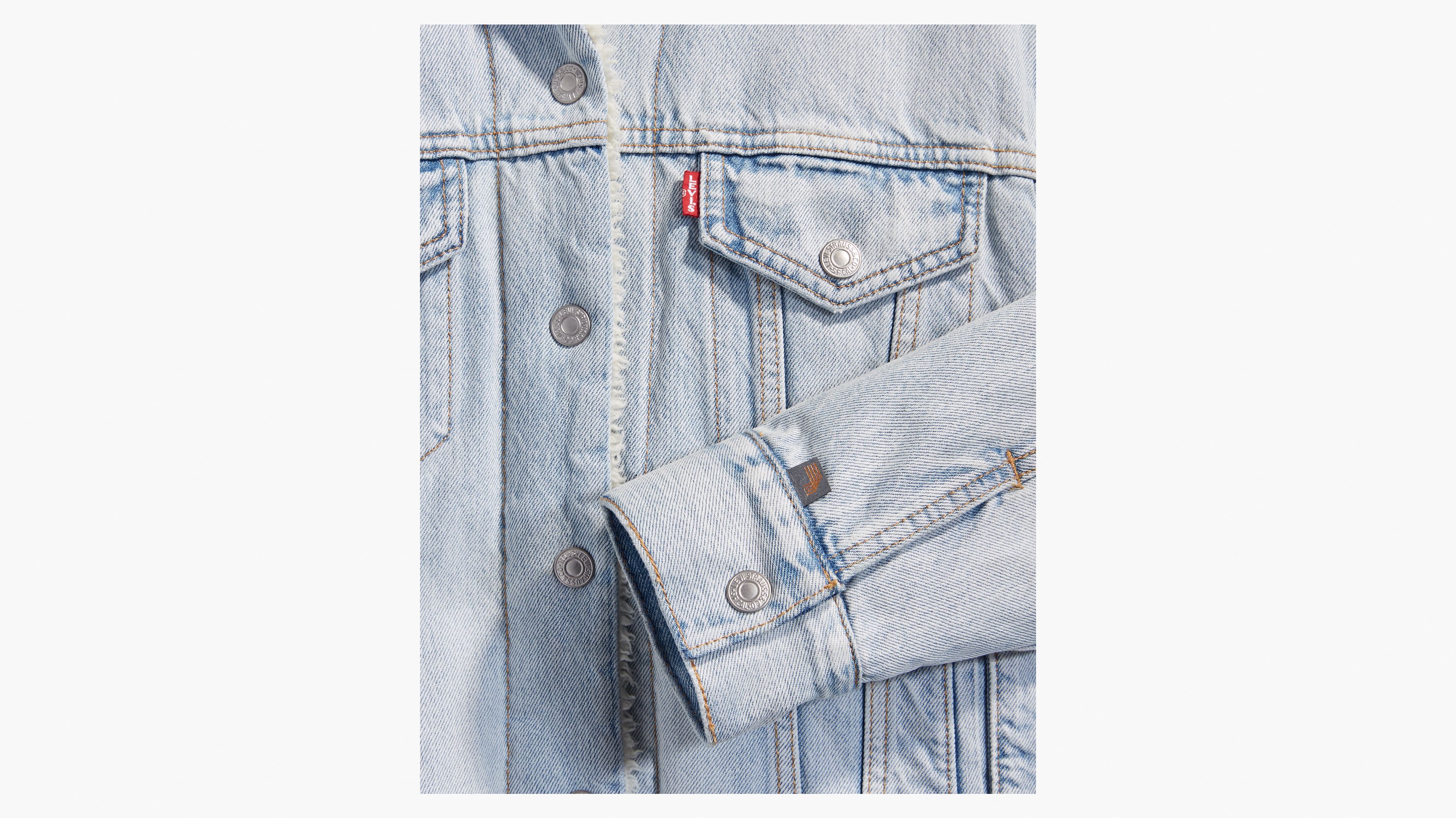 Levi's® Trucker Jacket With Jacquard™ By Google - Dark Wash