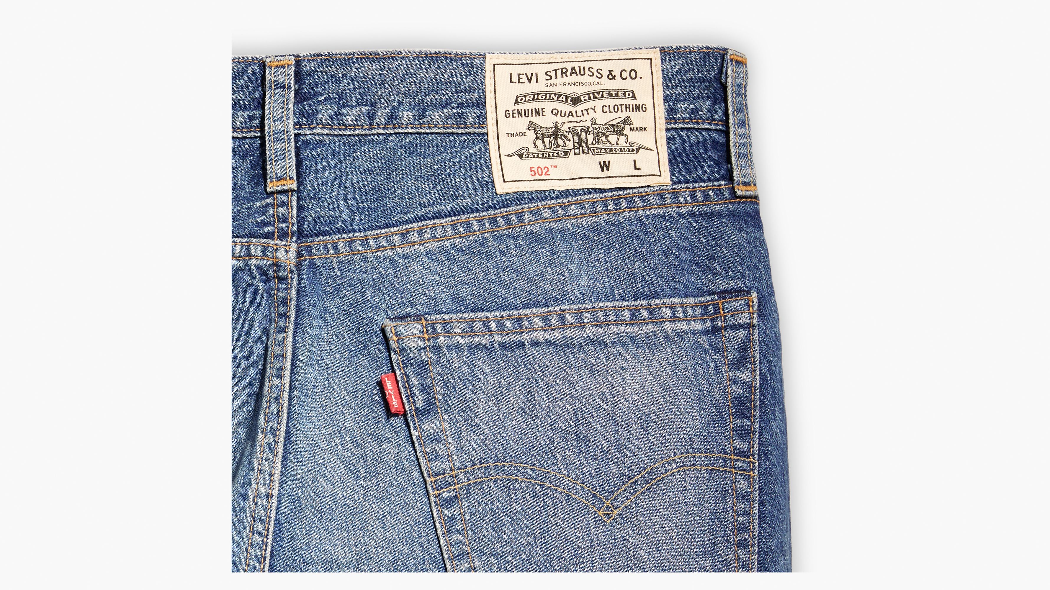 Levi's® Wellthread® 502™ Taper Fit Jeans - Medium Wash | Levi's® US