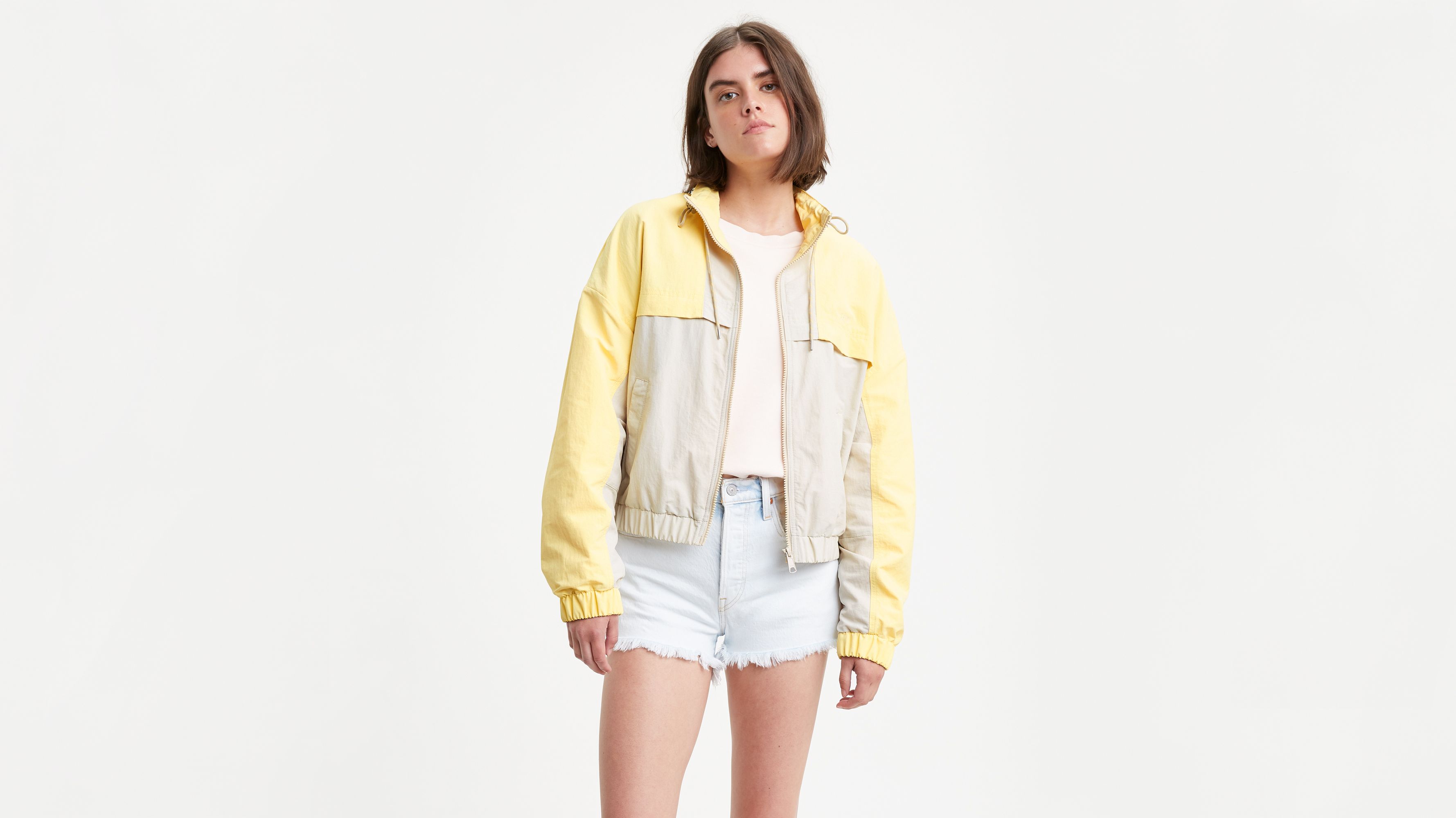 Celeste Windbreaker Jacket - Yellow | Levi's® US