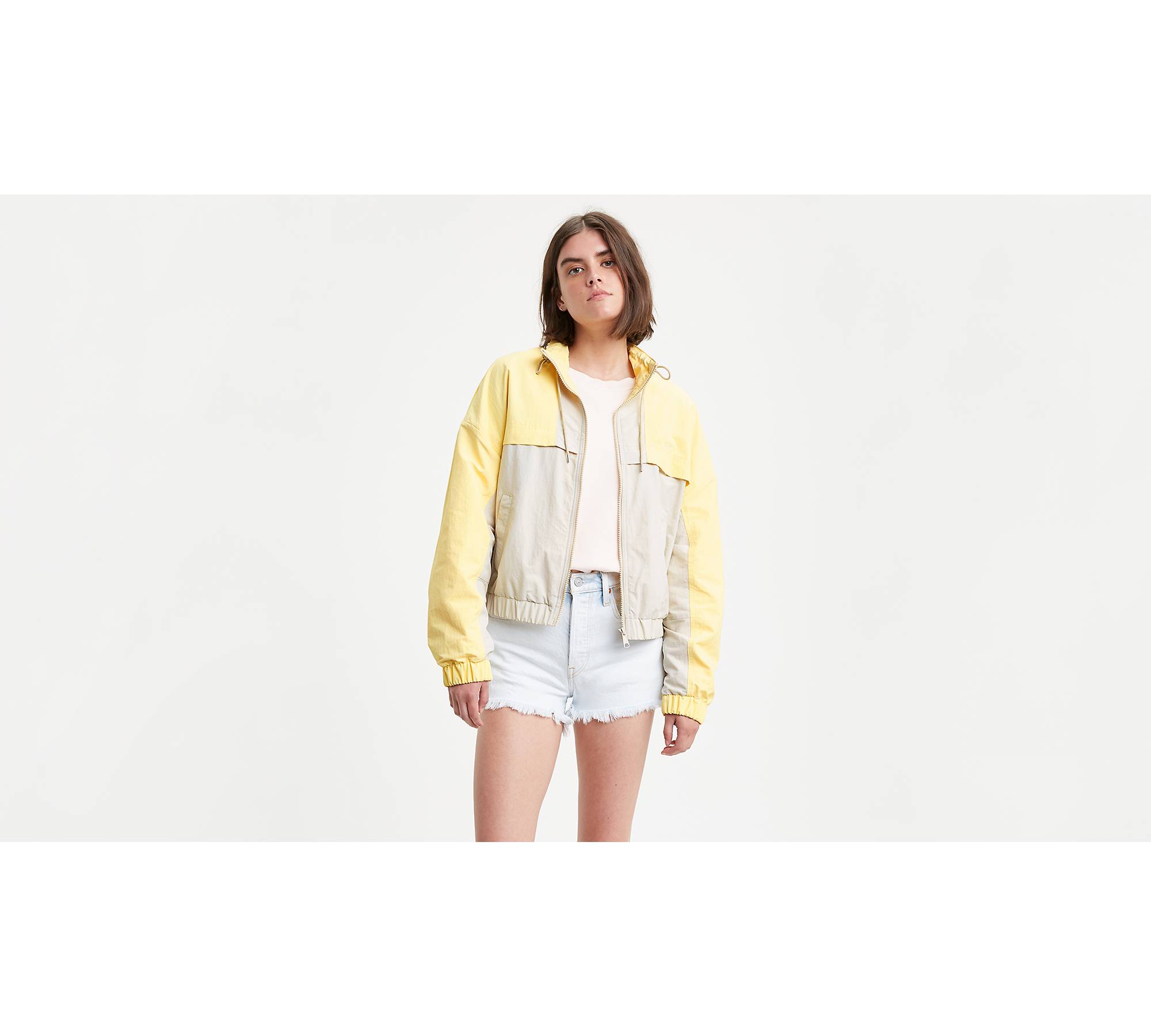 Celeste Windbreaker Jacket - Yellow | Levi's® US