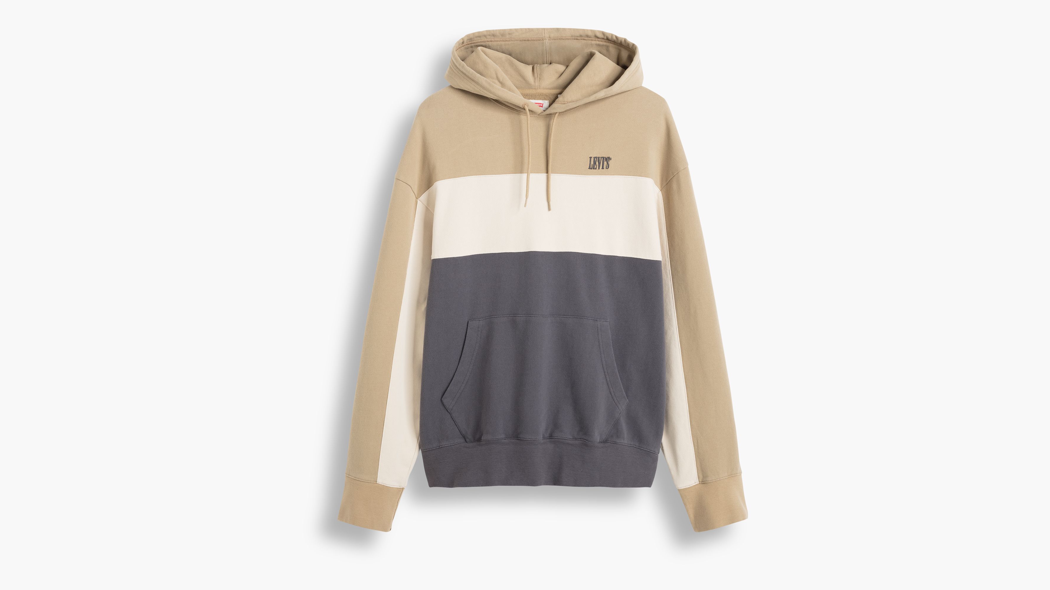 levi's colour block hoodie