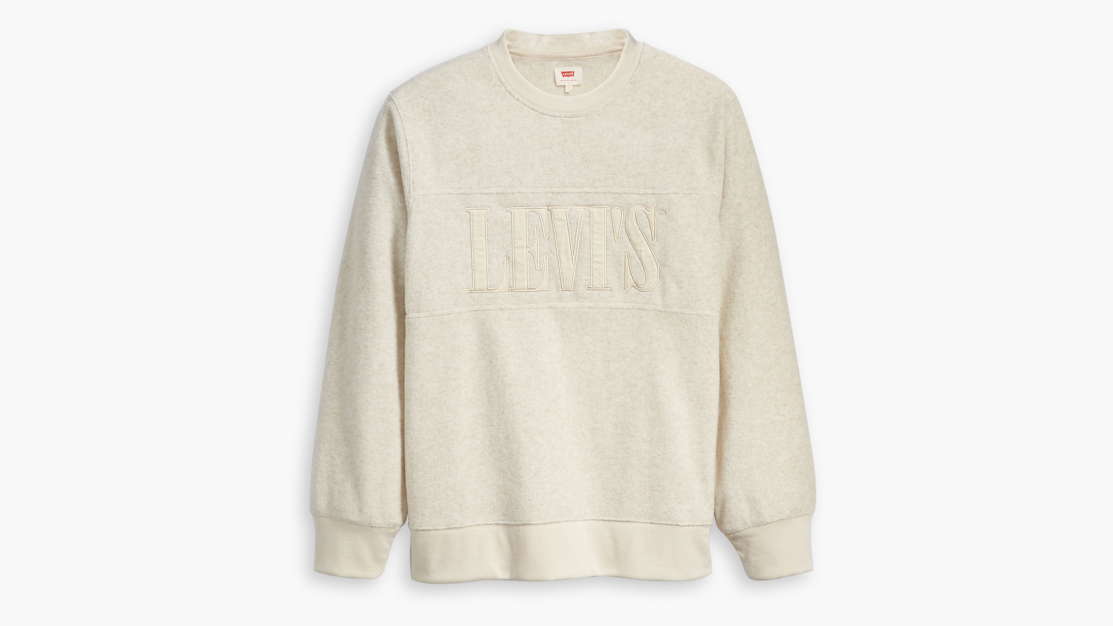 crop fleece sweatshirt levis