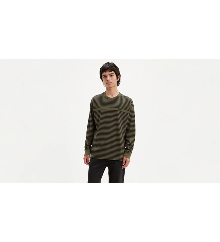 Original Long Sleeve Tee Shirt - Green | Levi's® US