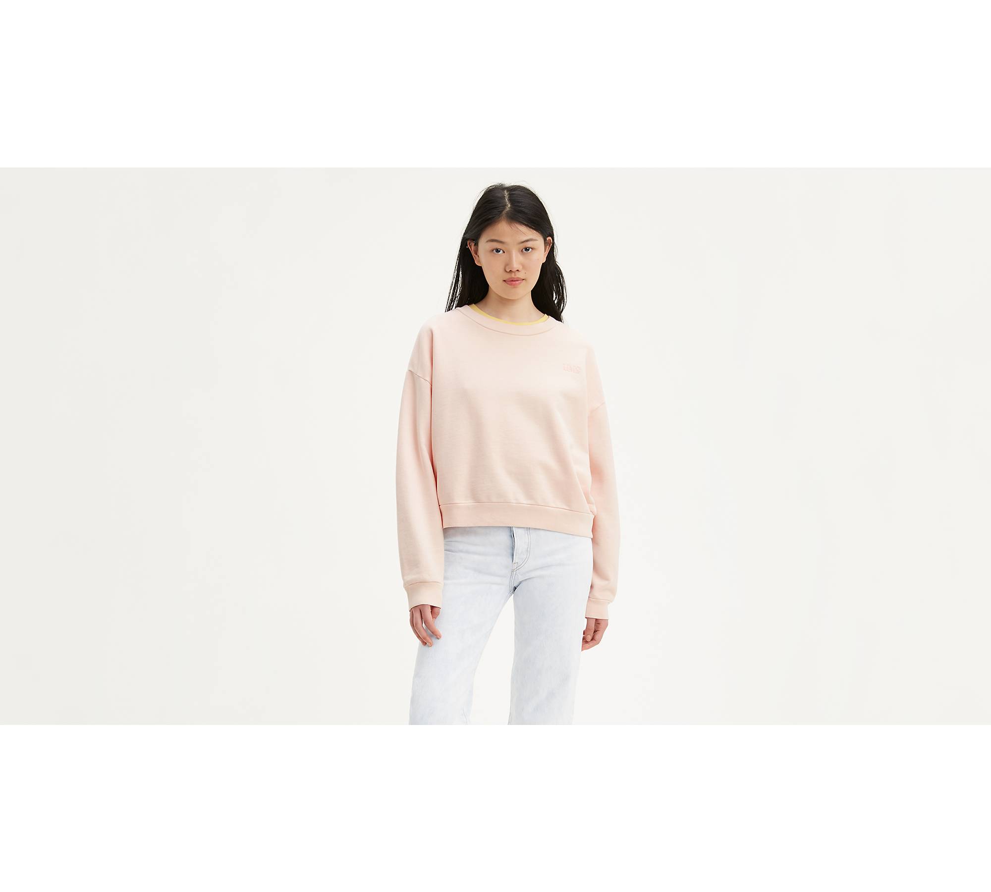 Diana Crewneck Sweatshirt - Pink | Levi's® CA