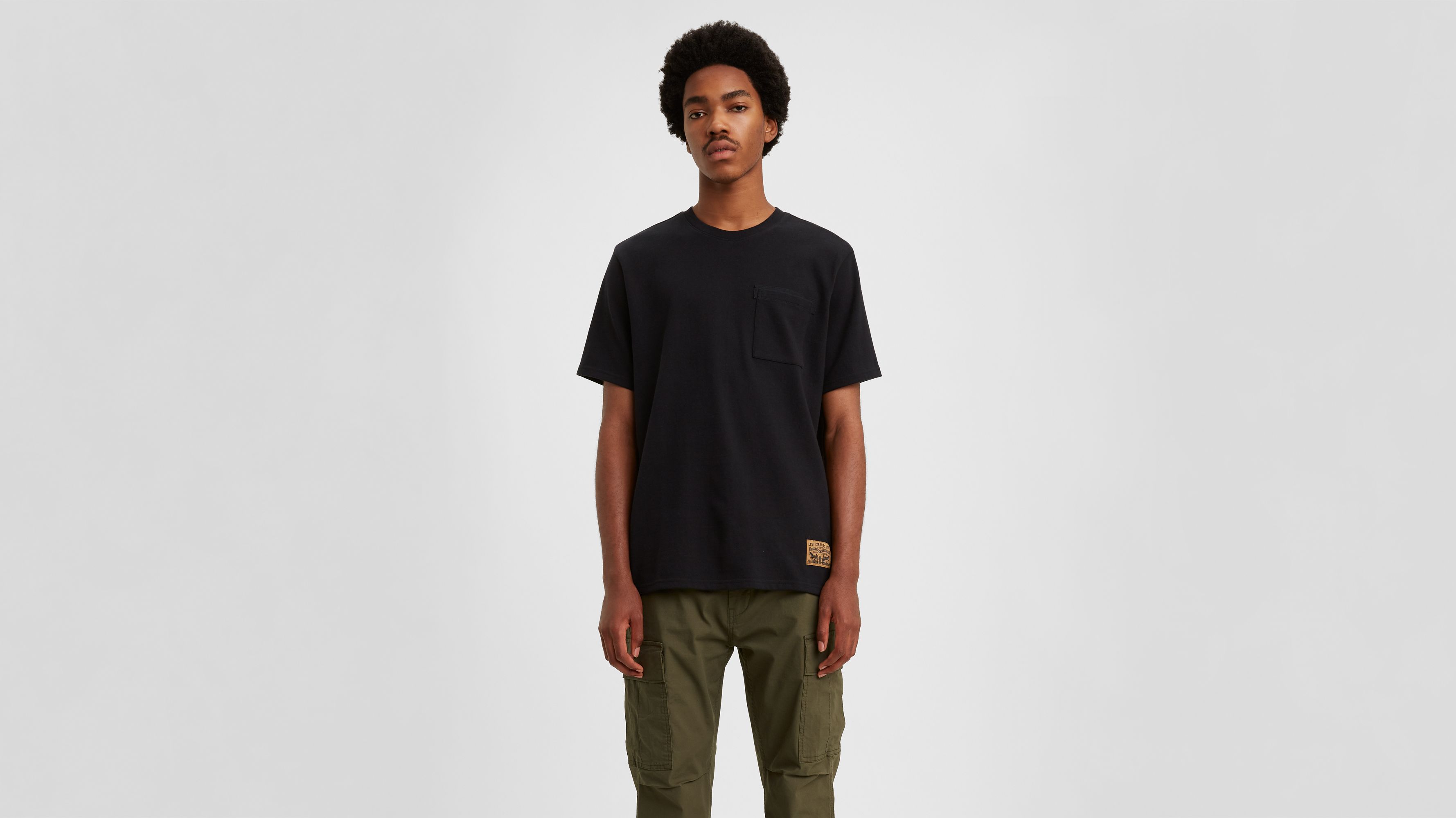 Workwear One Pocket Tee Shirt - Black | Levi's® US