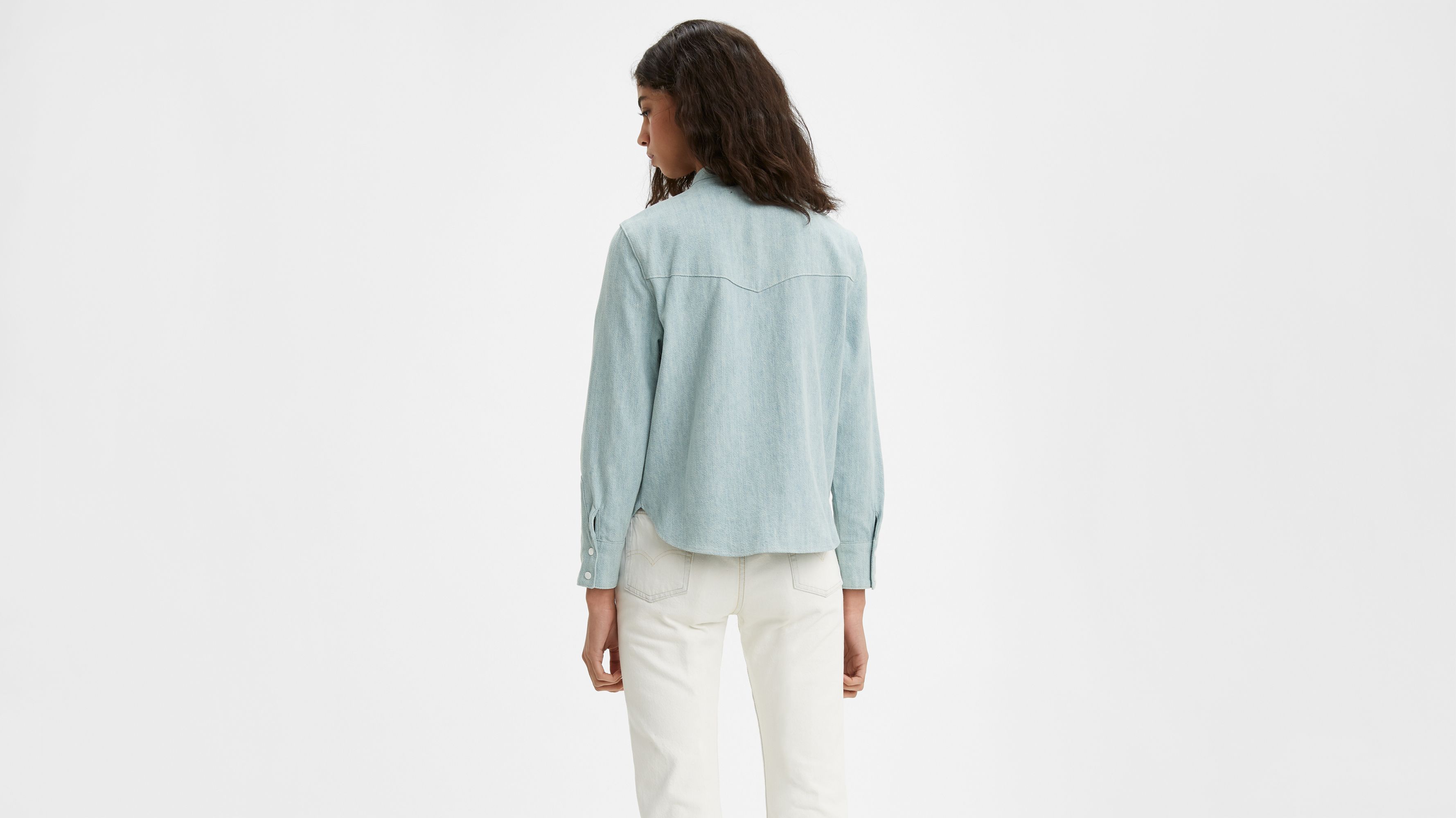 Shrunken Denim Shirt - Light Wash | Levi's® US