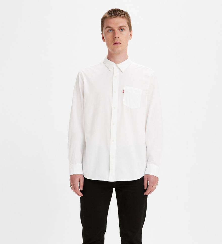 rekruttere skrædder Pris Sunset One Pocket Button-up Shirt - White | Levi's® US