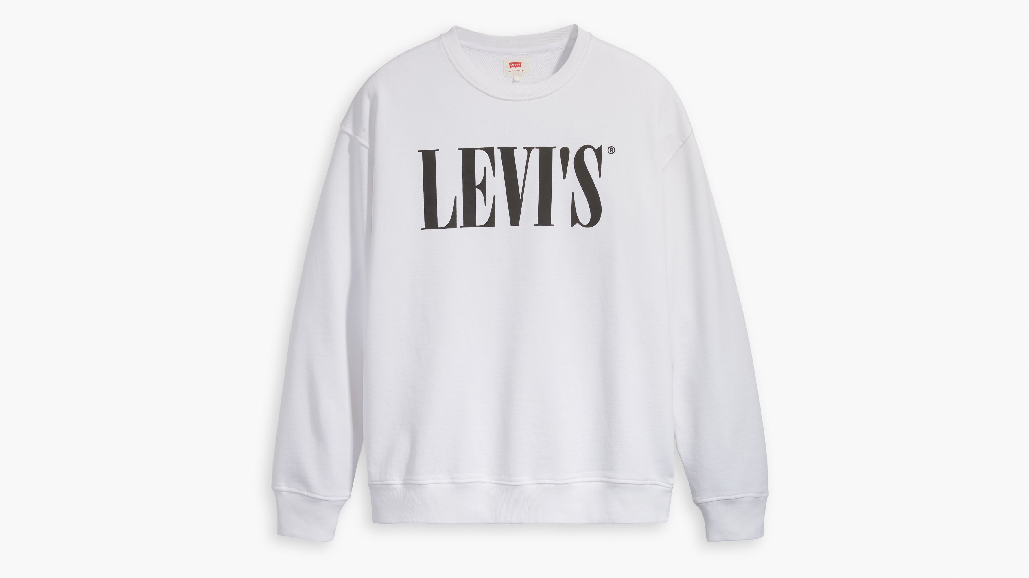 levi's relaxed graphic crewneck sweatshirt
