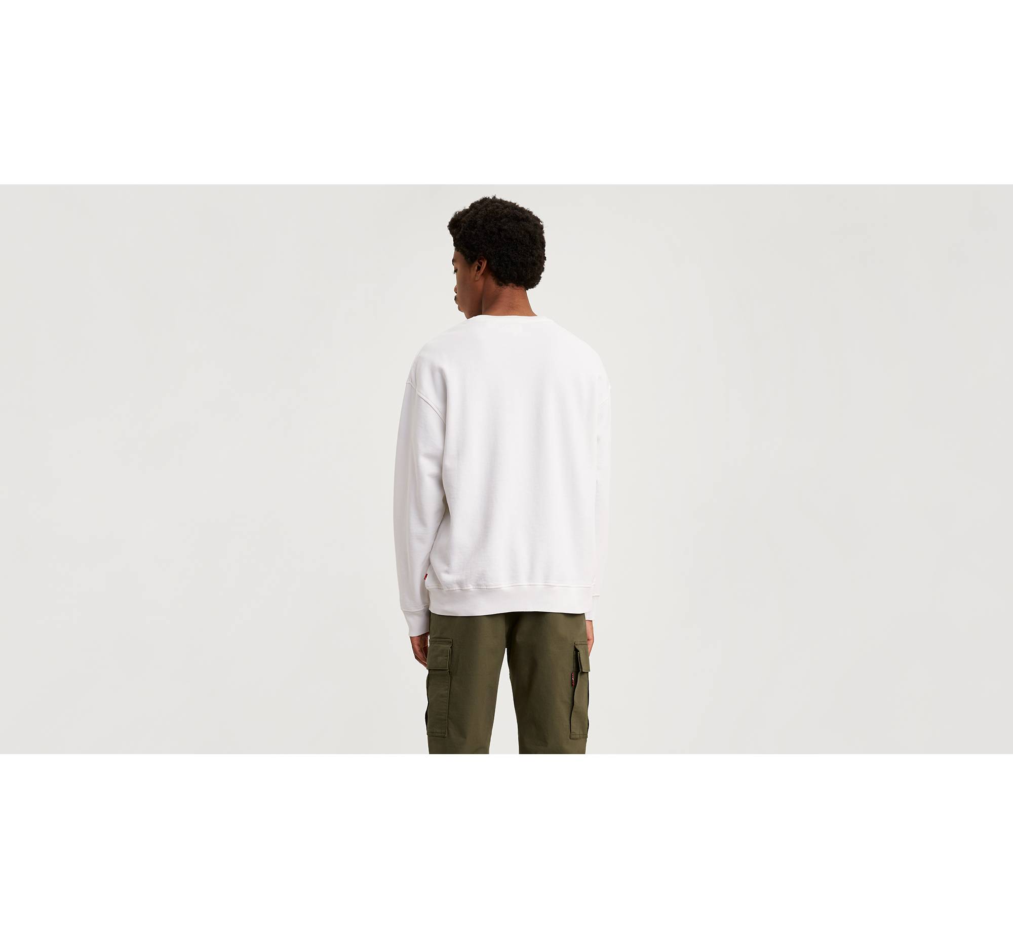 Relaxed Graphic Crewneck Sweatshirt - White | Levi's® US