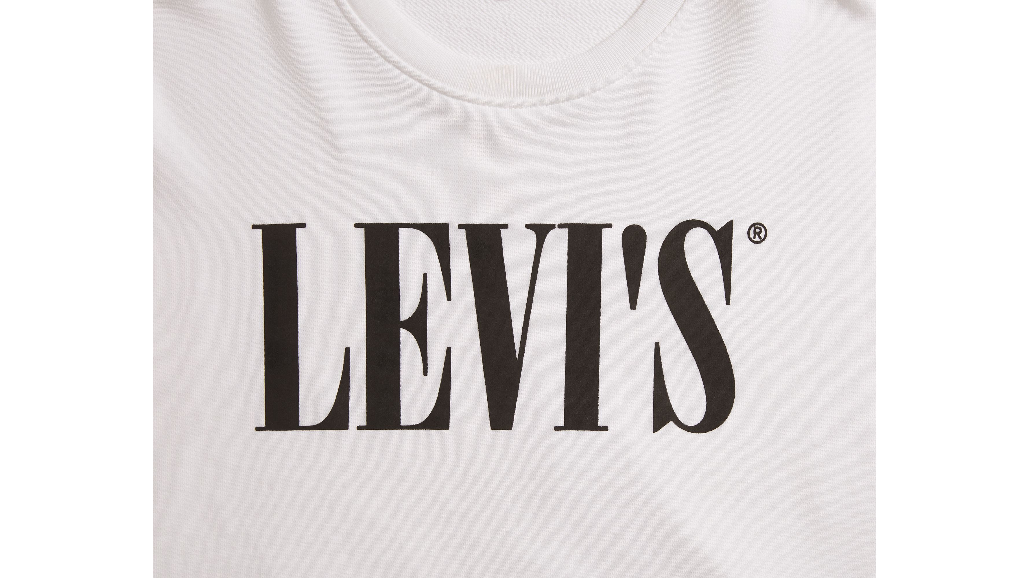 Levi's sweatshirt online white