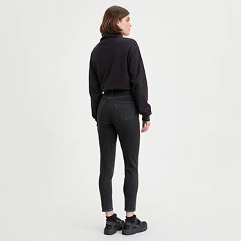 721 High Rise Ankle Skinny Women's Jeans - Black | Levi's® US