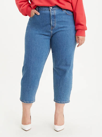 501® Original Cropped Women's Jeans (plus Size) - Medium Wash | Levi's® US