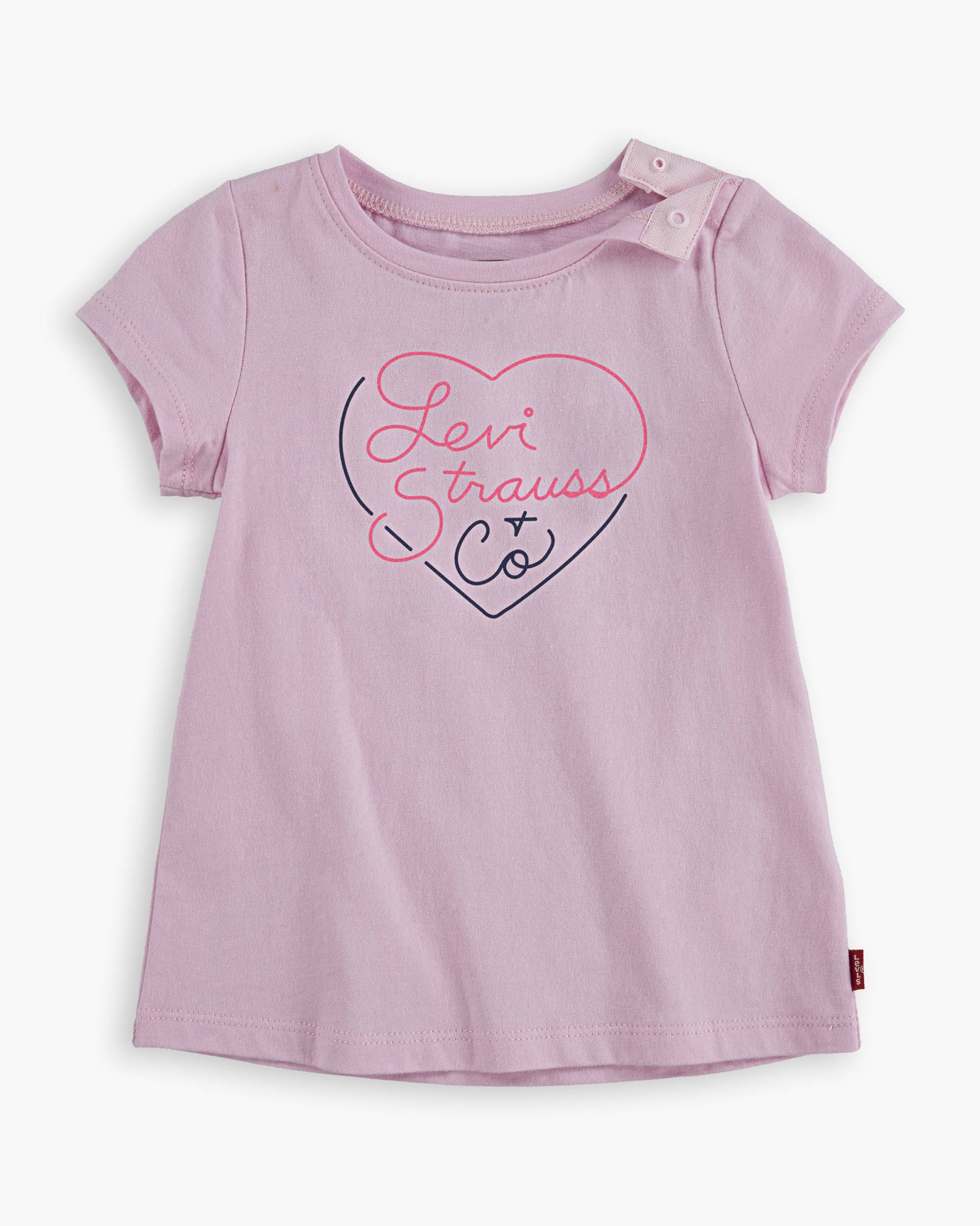 T-shirt Graphique Manche Évasée Pour Bébé Rose Levi's® CH