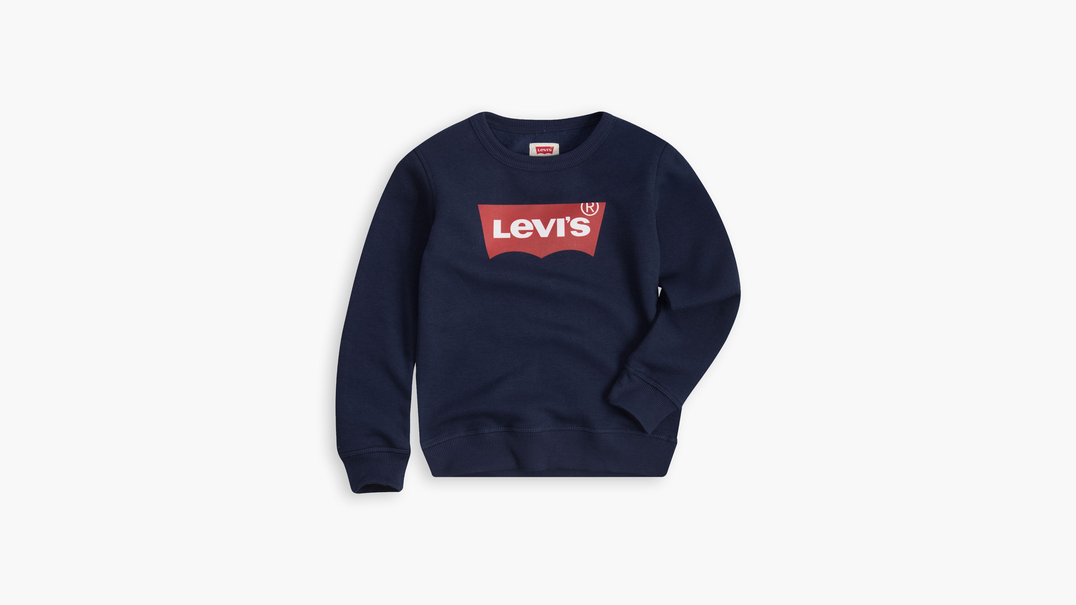 levis batwing crew sweatshirt