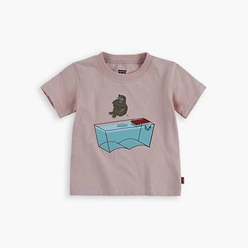 T-shirt con stampa bebè 1