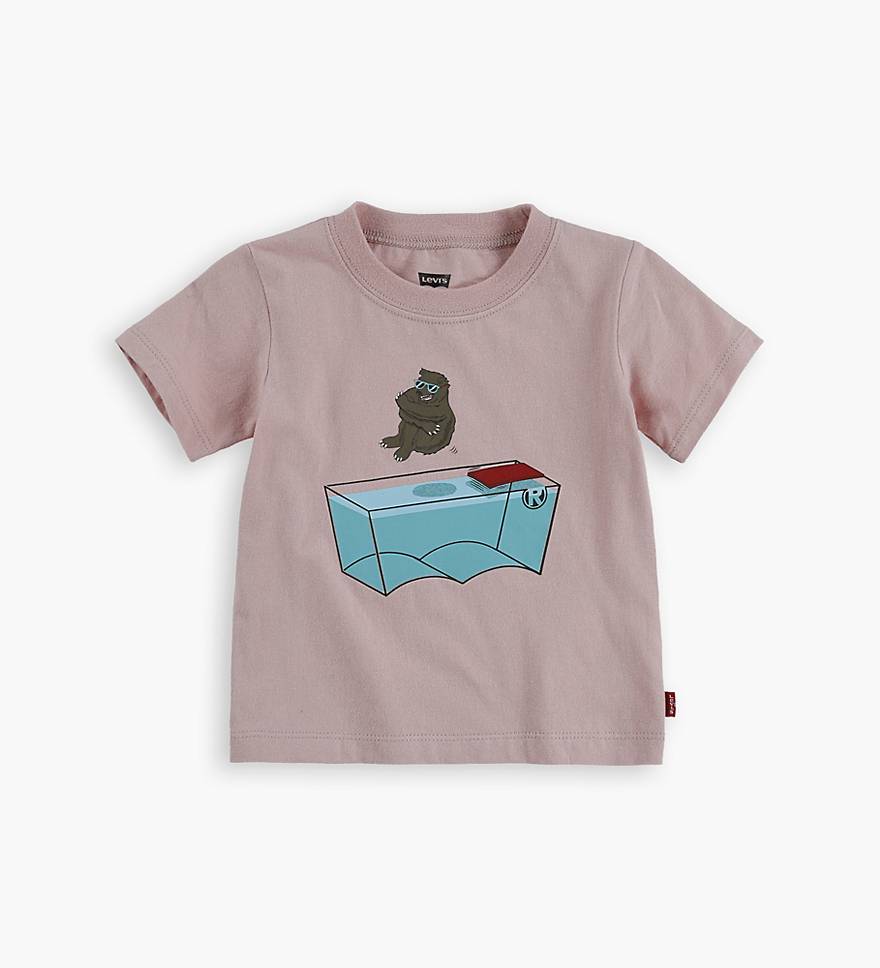 T-shirt con stampa bebè 1