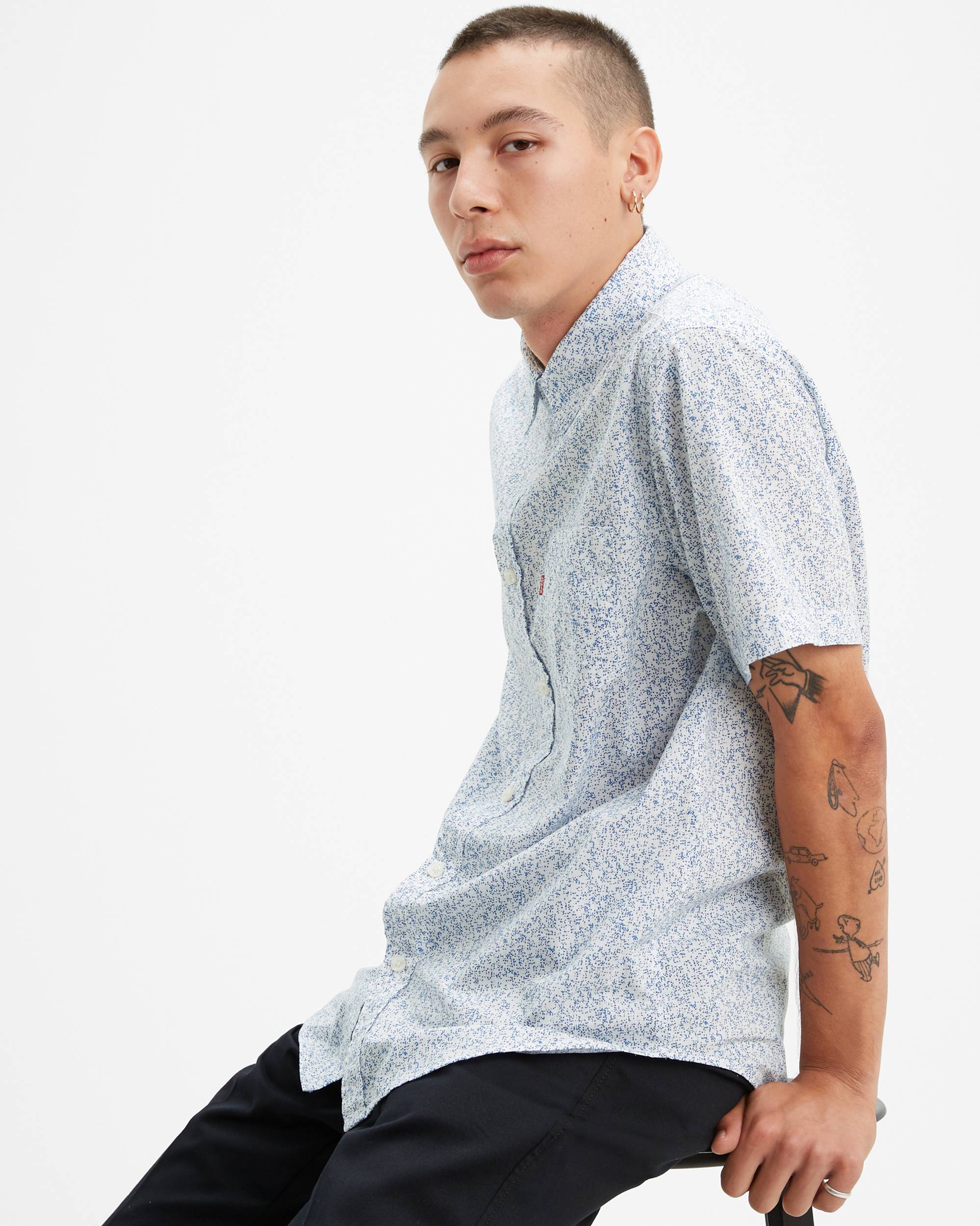 Short Sleeve Classic One Pocket Shirt 3