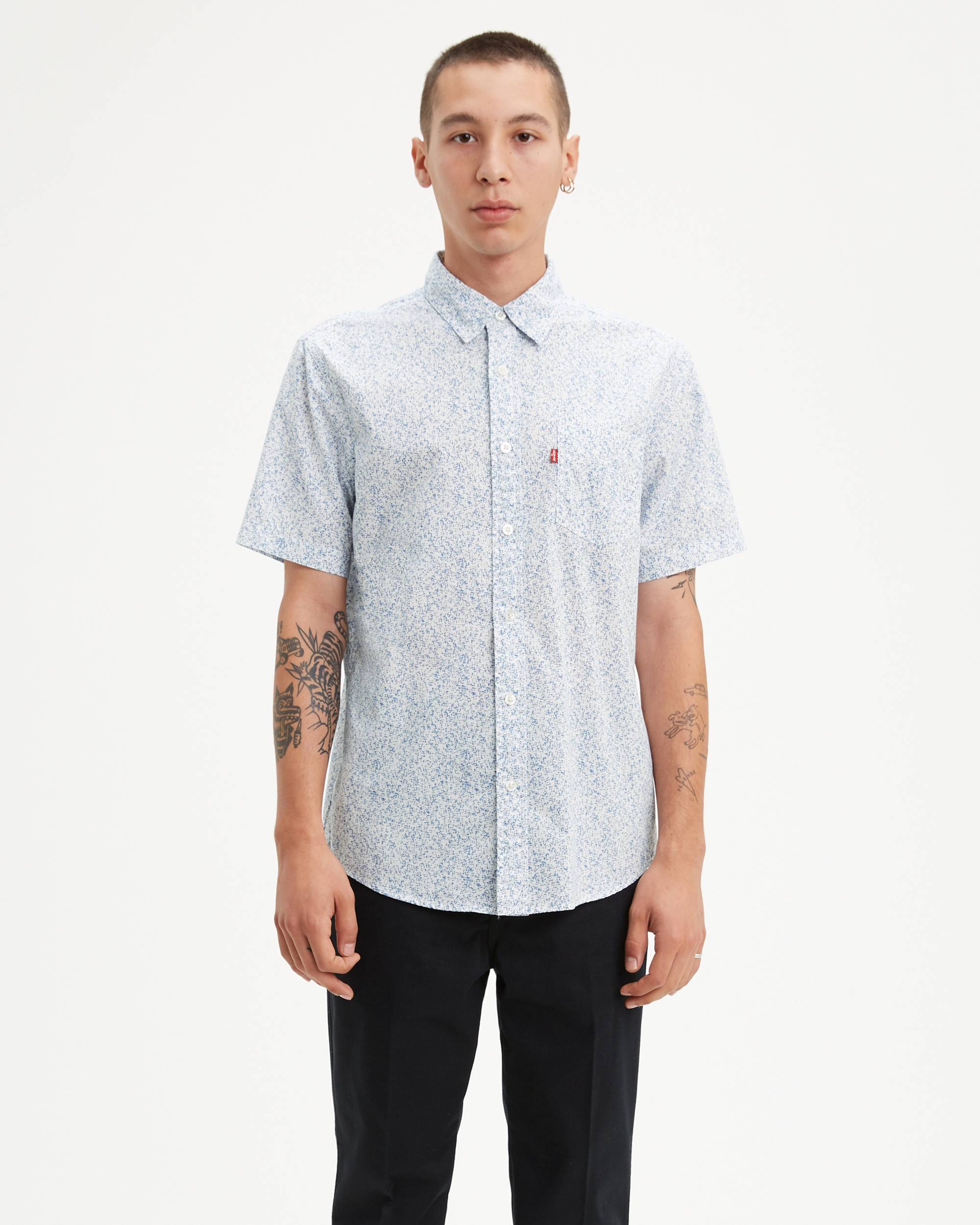 Short Sleeve Classic One Pocket Shirt 1